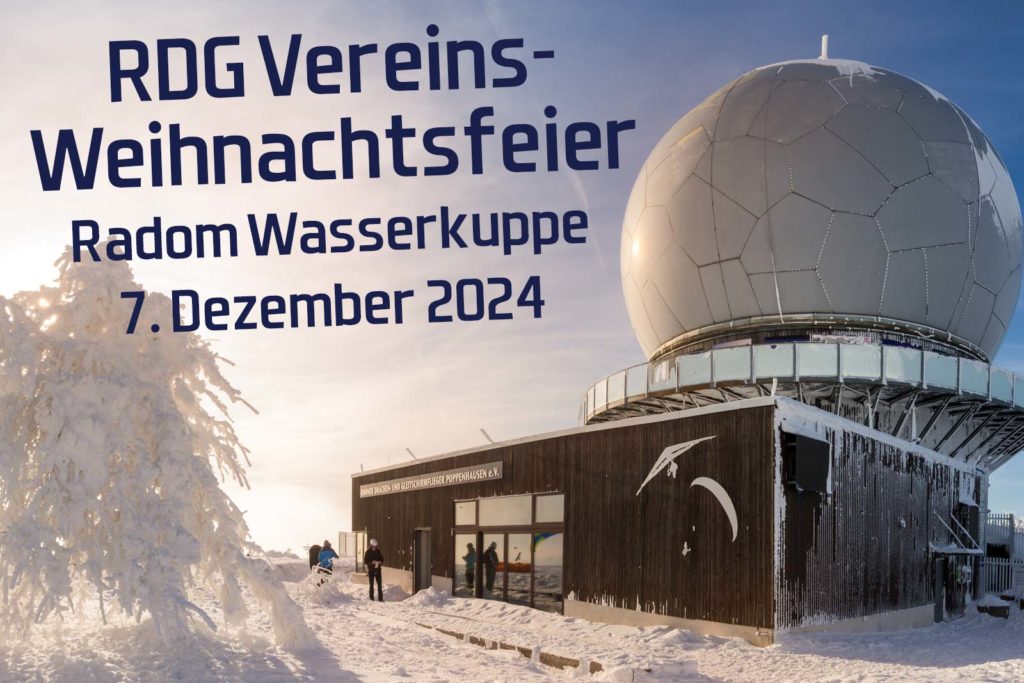 RDG Vereins-Weihnachtsfeier 2024 Radom Wasserkuppe