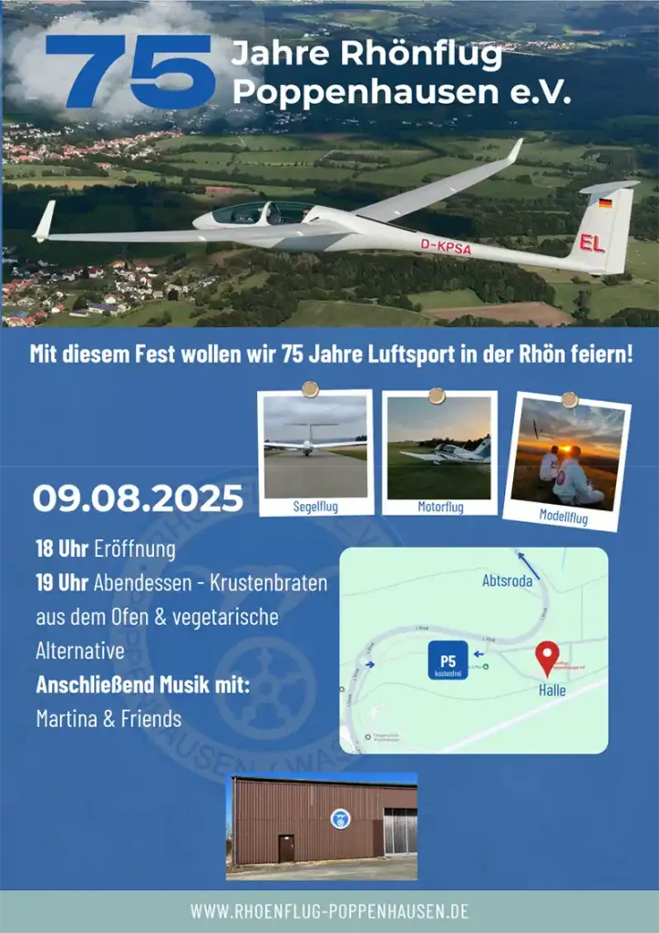 75 Jahre Rhönflug Poppenhausen e.V.